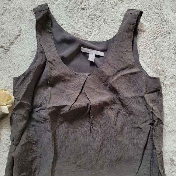 ✨️CL Old Navy Taupe Sheath Sleeveless Dress With Pockets Size S - Picture 2 of 11